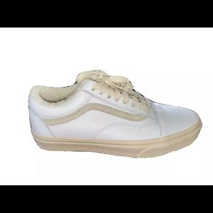 Vans x Madewell Old Skool Leather and Sherpa